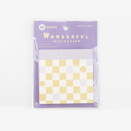 40pcs Wonderful Inspired Sticky Notes 80mm 3 15in