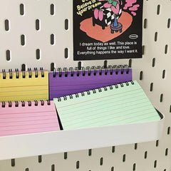 Colorant Match Coil Books & Sticky Notes - 50 Sheets