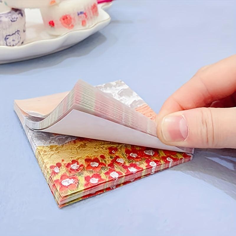 6 Packs Scenery Painting Sticky Notes