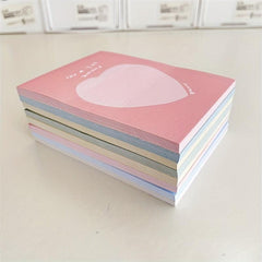 Love Letter Macaron Notepad Set, 200 Sheets