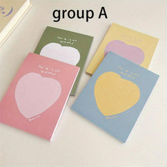 Love Letter Macaron Notepad Set, 200 Sheets