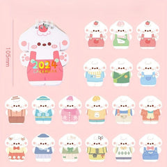 Cartoon Mini Desk Calendar Countdown Decoration Monthly Calendar