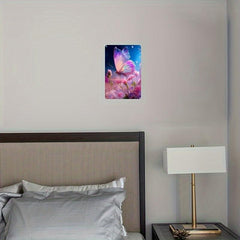 Metal Tin Sign 8x12 Home Decor The Butterflies Of The Ideal Are Dancing