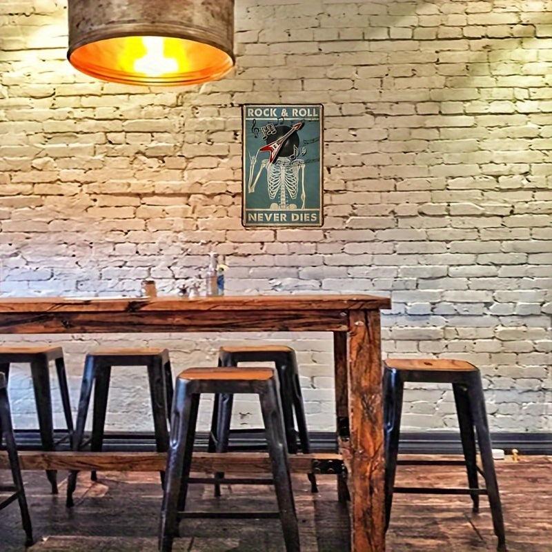 Metal Tin Sign 8''x12'' Home Decor Bathroom Bar Cafe Garage G