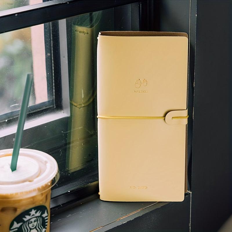 Macaron Fresh Series PU Cover Inner Core Basic Plan Diary Notebook Suit