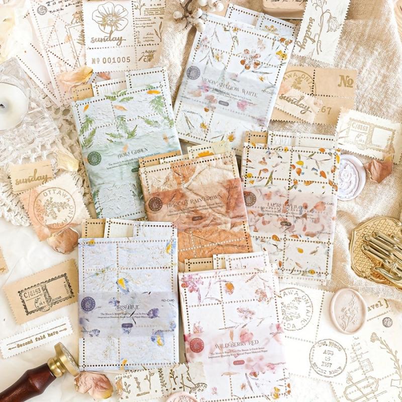 Moon Wind Clear Series Basic Journal Paper 18 Sheets
