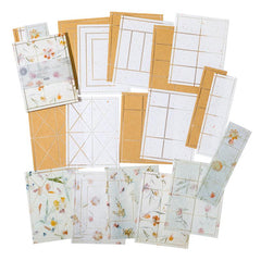 Moon Wind Clear Series Basic Journal Paper 18 Sheets
