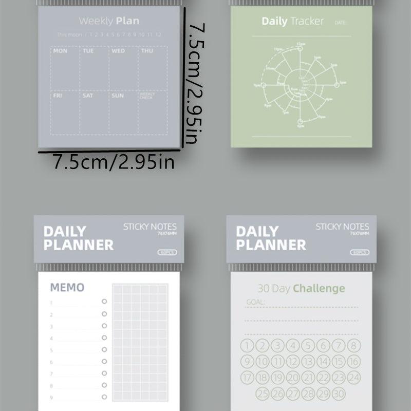 Retro Plan Notebook Four Styles To Choose From