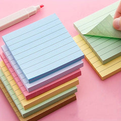 Checkered Sticky Notes Notepad for Students