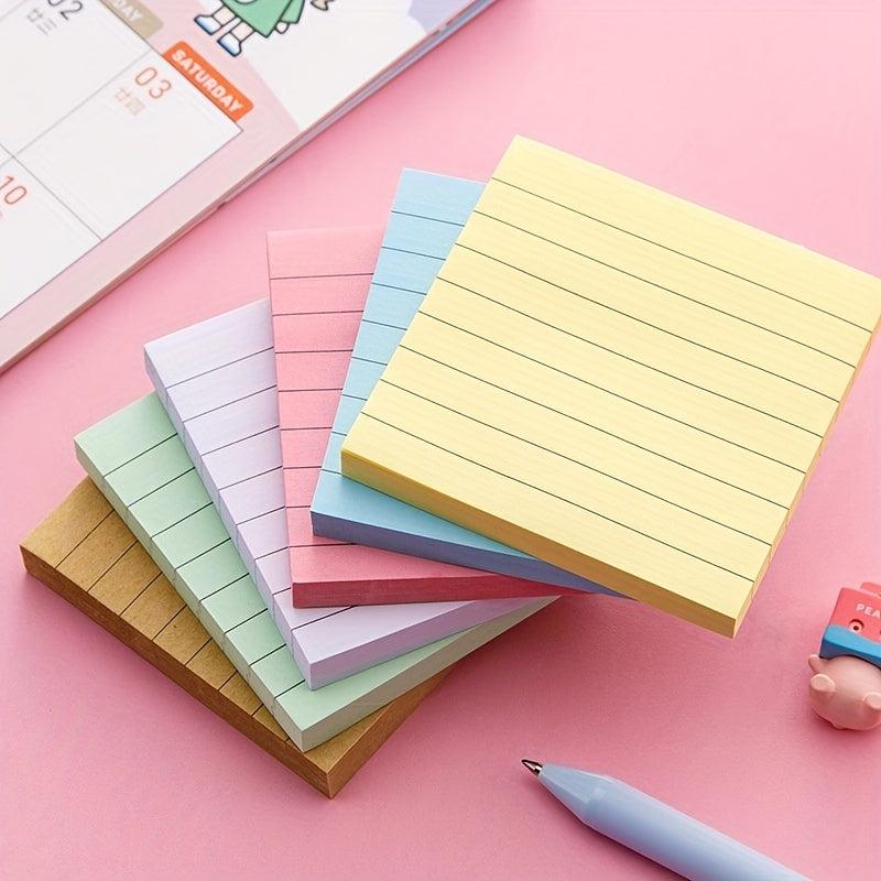 Checkered Sticky Notes Notepad for Students