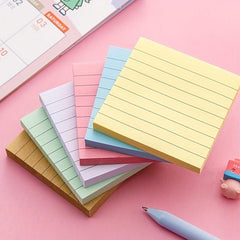 Checkered Sticky Notes Notepad for Students