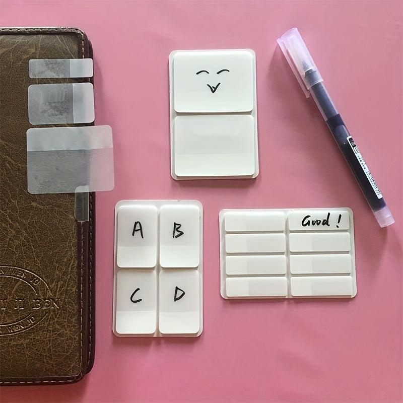 160pcs Office Note Stickers Quick Drying Double-sided Writable