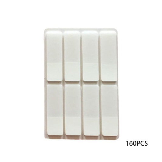 160pcs Office Note Stickers Quick Drying Double-sided Writable