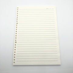 B5 Journal Notebook Refills 26 Holes 60 Sheets