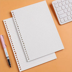 B5 Journal Notebook Refills 26 Holes 60 Sheets