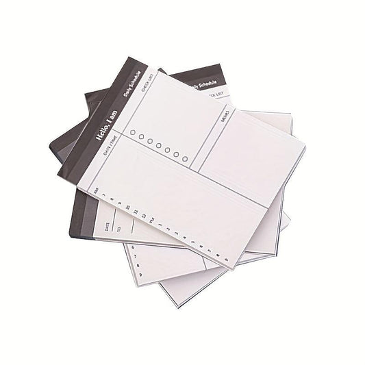 4pcs Business Plan Note Book Tear Notepad Office Desktop Schedule Memo Book