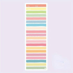 Grid Memo Plan Sticky Note Book 2 Packs