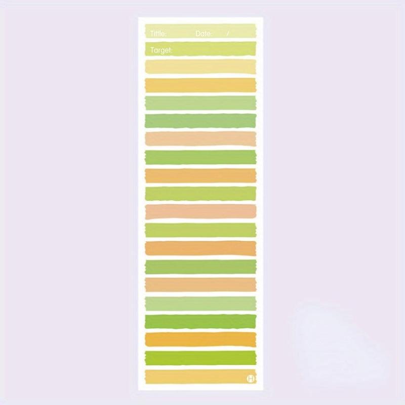 Grid Memo Plan Sticky Note Book 2 Packs