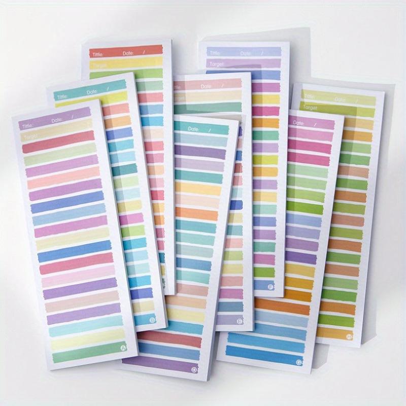 Grid Memo Plan Sticky Note Book 2 Packs