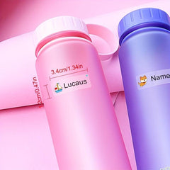 Customized Waterproof Name Sticker 3 4x1 for Students, 45-240pcs