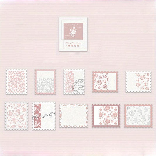 20pcs 3.5In 2.8In Stamp Sticky Notes