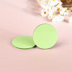 Morandi Round Sticky Notes Multicolor PET Translucent