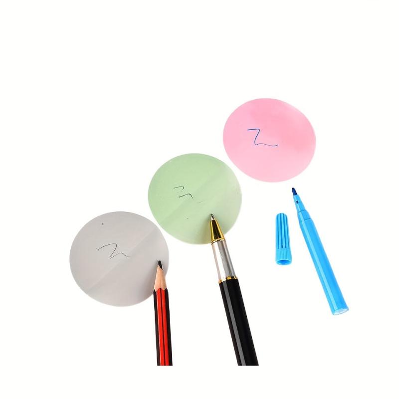 Morandi Round Sticky Notes Multicolor PET Translucent