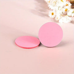 Morandi Round Sticky Notes Multicolor PET Translucent