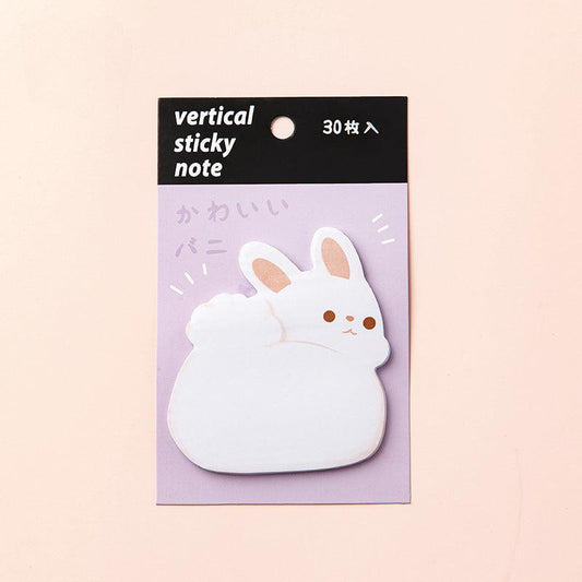 4pcs Mixed Office Notepad Cartoon Animal Memo Pad