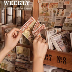 Paper Fairy Tale Weekly Series Retro Hand Account Book Memo Pad