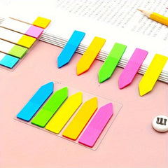 350 Transparent Sticky Notes Arrow Index Sticker & Waterproof Self Adhesive Pads