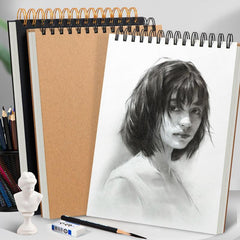 16k Watercolor Book Student Sketch Painting Book Hard Shell Coil Sketch Book