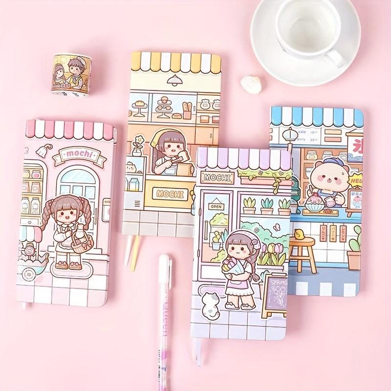 Heart Grid Journal Notebook - Good Looking Weeks Journal Girl