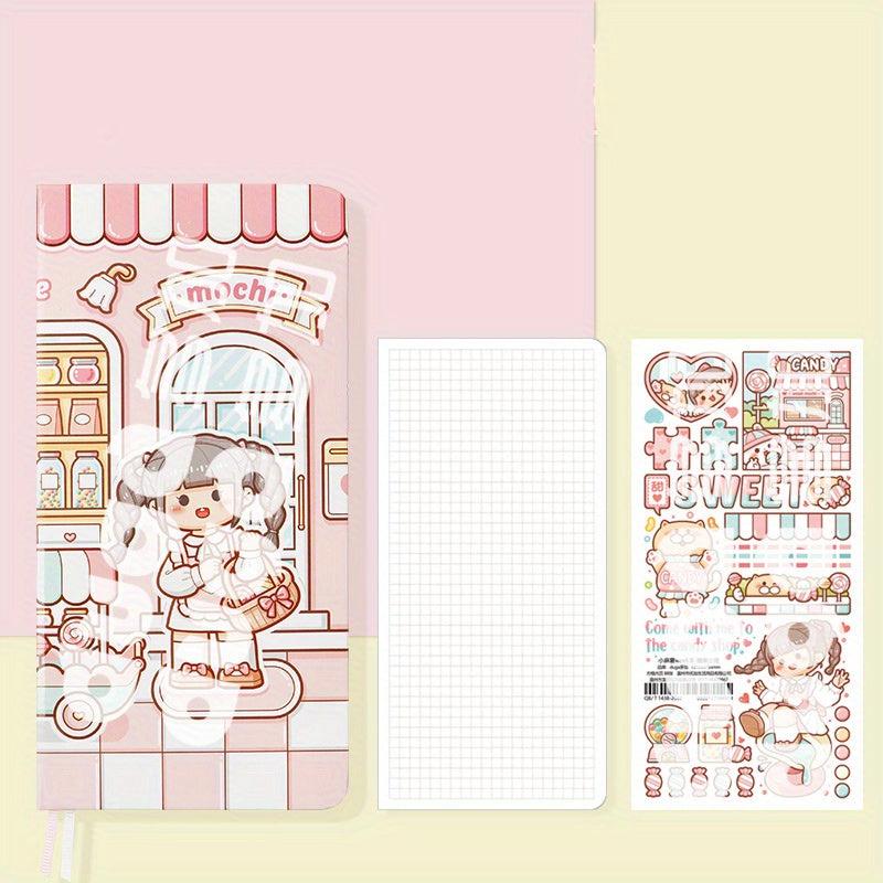 Heart Grid Journal Notebook - Good Looking Weeks Journal Girl