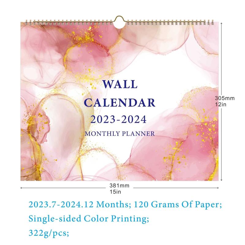 2023 Calendar 20 Sheets Single Sided 120g Writing Paper