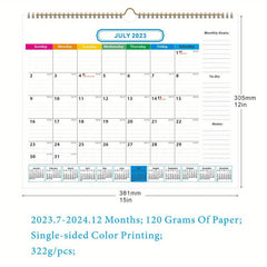 2023 Calendar 20 Sheets Single Sided 120g Writing Paper