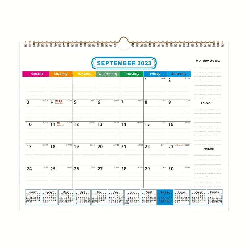 2023 Calendar 20 Sheets Single Sided 120g Writing Paper