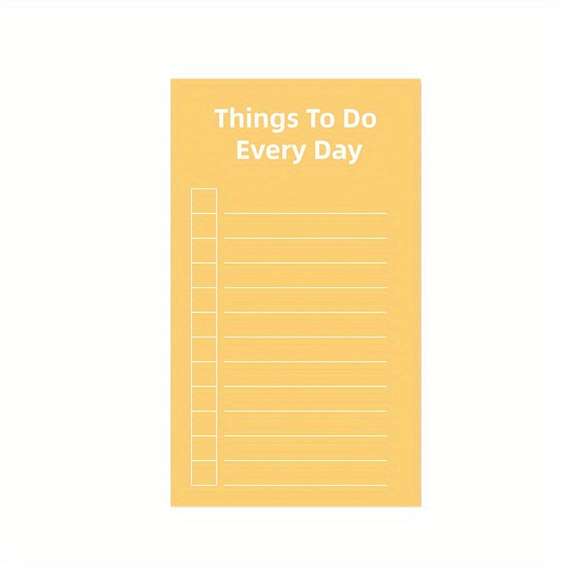 Tourist Memo Daily Plan Student Memo Book