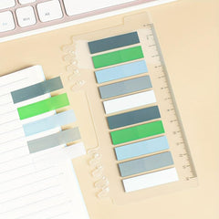 PET Sticky Notes Index Stickers 10 Sets 200 Sheets Labels 1pc