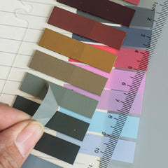 400 PET Sticky Notes Label Paper Office Stationery 200 Index Stickers x2