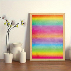 24sheets Rainbow Style DIY Decorative Paper Pad for DIY Crafts