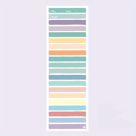 50 Sheets Student Notepad with Horizontal Lines and Grids Sticky Notes