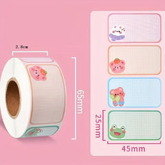 280pcs Waterproof Name Tag Sticker Identification Badges