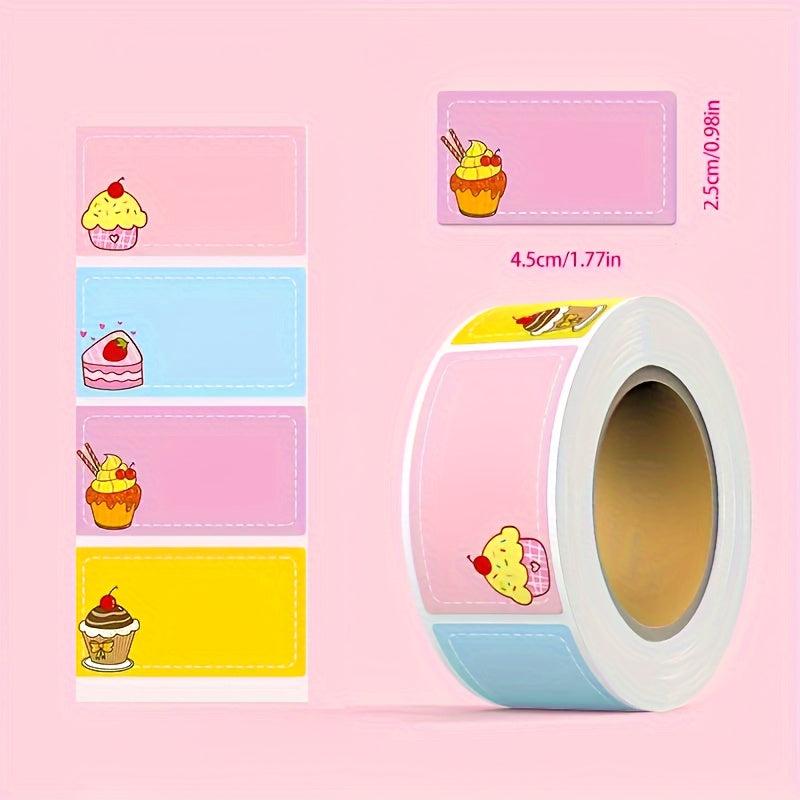 280pcs Waterproof Name Tag Sticker Identification Badges