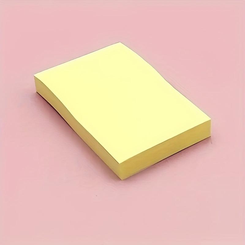 4 Packs Sticky Notes 400 Sheets Tearable Office Note Student Supplies