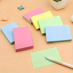 4 Packs Sticky Notes 400 Sheets Tearable Office Note Student Supplies