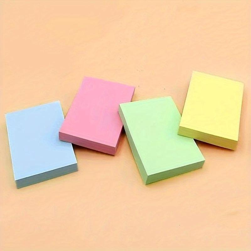 4 Packs Sticky Notes 400 Sheets Tearable Office Note Student Supplies