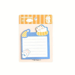 30 Sheets Cartoon Sticky Notes for Students Office & School Stationery