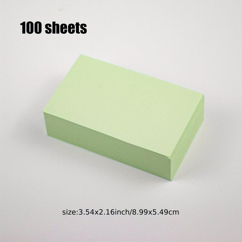 100 Sheets 8 99 13 Card Sticky Note Card Index Cards