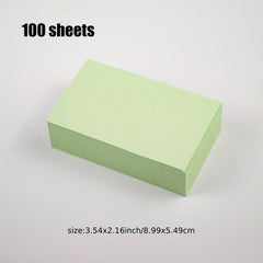 100 Sheets 8 99 13 Card Sticky Note Card Index Cards